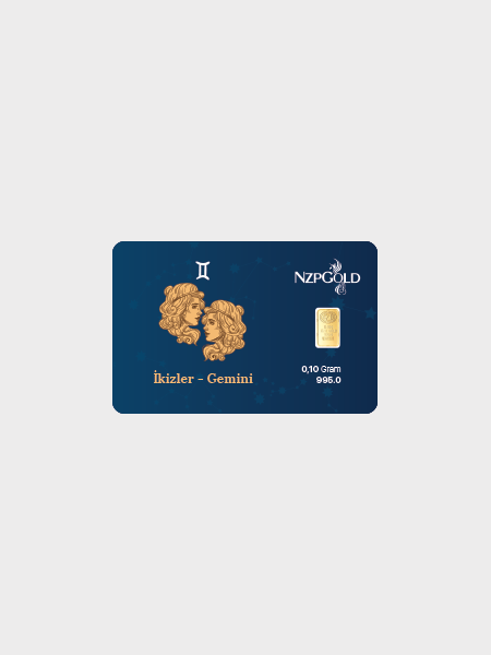 0.10 Gram İkizler Burcu Gram Altın